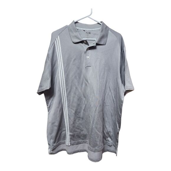 1044 - Men Adidas SS ClimaCool Polo Shirt XL - Picture 1 of 3